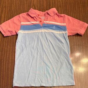Izod Kids Polo Shirt in Pink and Blue